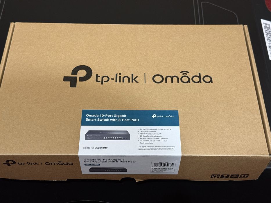 Комутатор мережевий TP-Link SG2210MP