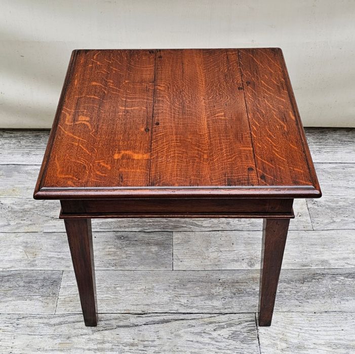 CIEKAWY Stylowy 100% Lity Dębowy Stolik Ława z Szufladą WYSYŁKA