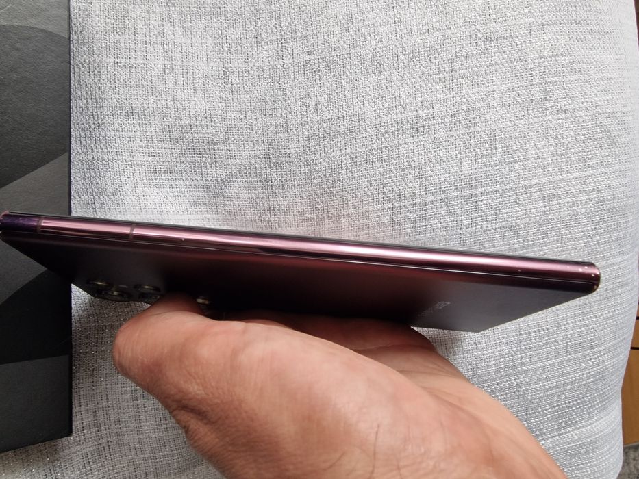 Samsung Galaxy S22 Ultra Burgundy komplet uszkodzony
