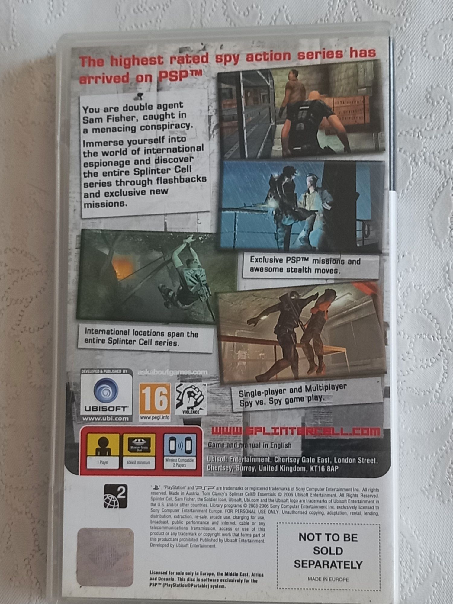 Tom Clancy na psp
