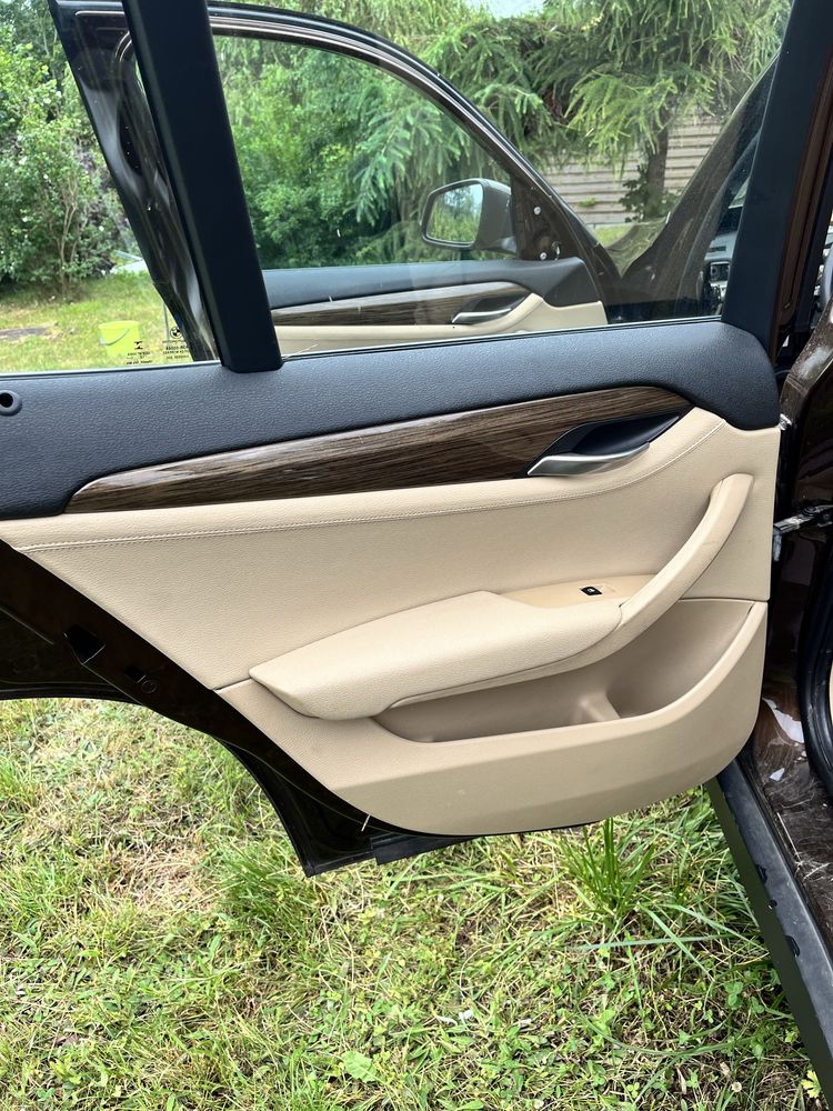 Wnętrze skóra Bmw x1 e84 lift podgrzewane beżowe Nevada beige LUB4
