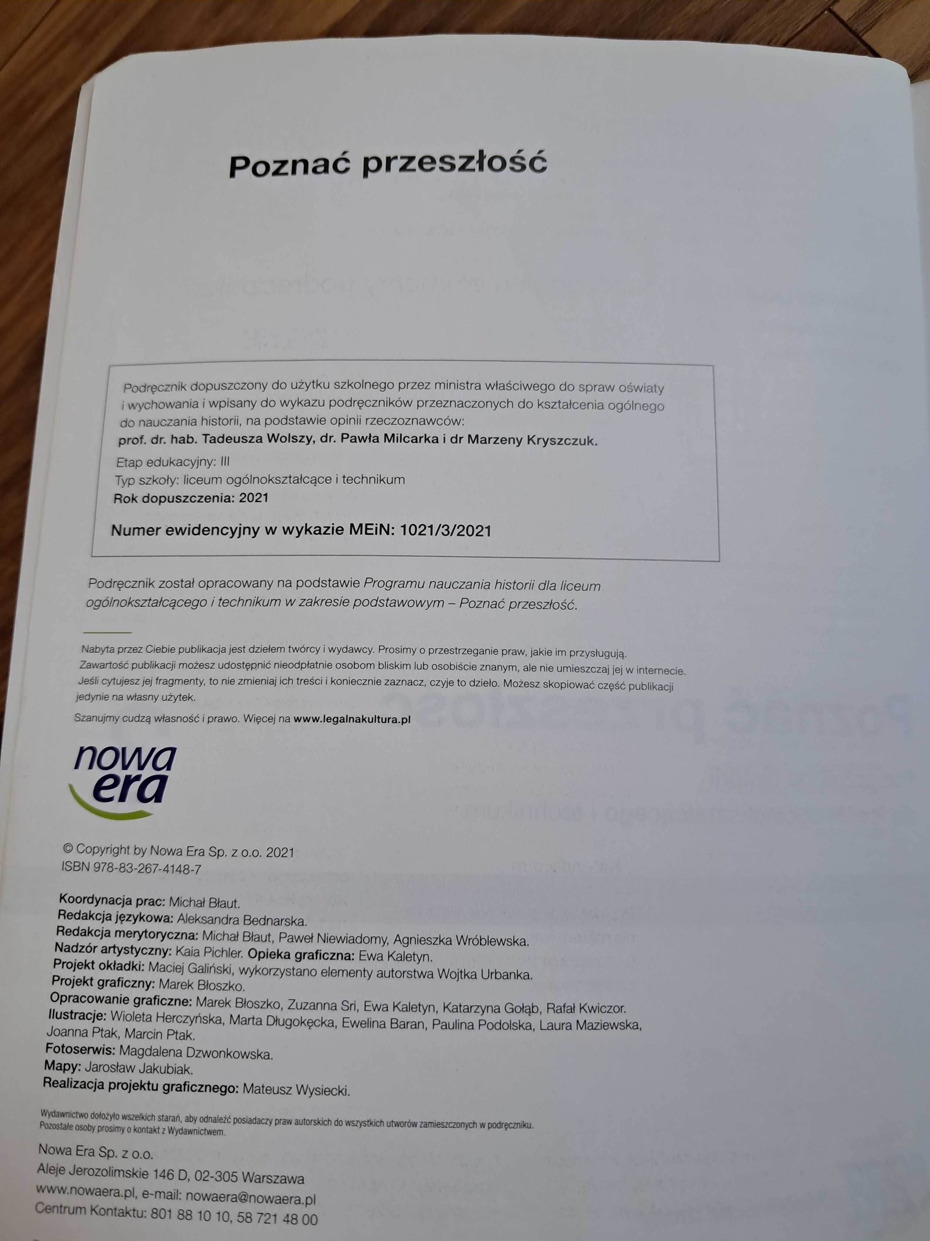 Poznać przeszłość 3 zakres podstawowy