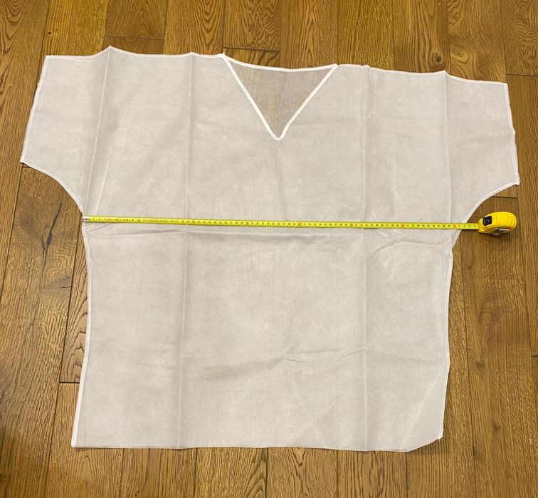 10 kompletów odzieży ochronnej dwuczęściowej XXL/ 3XL remont fartuch