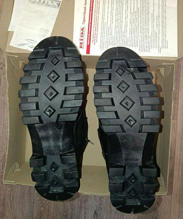 Чоловічі Зимові Черевики Міда 43 розмір. Устілки 28,5. Сучасні Берці