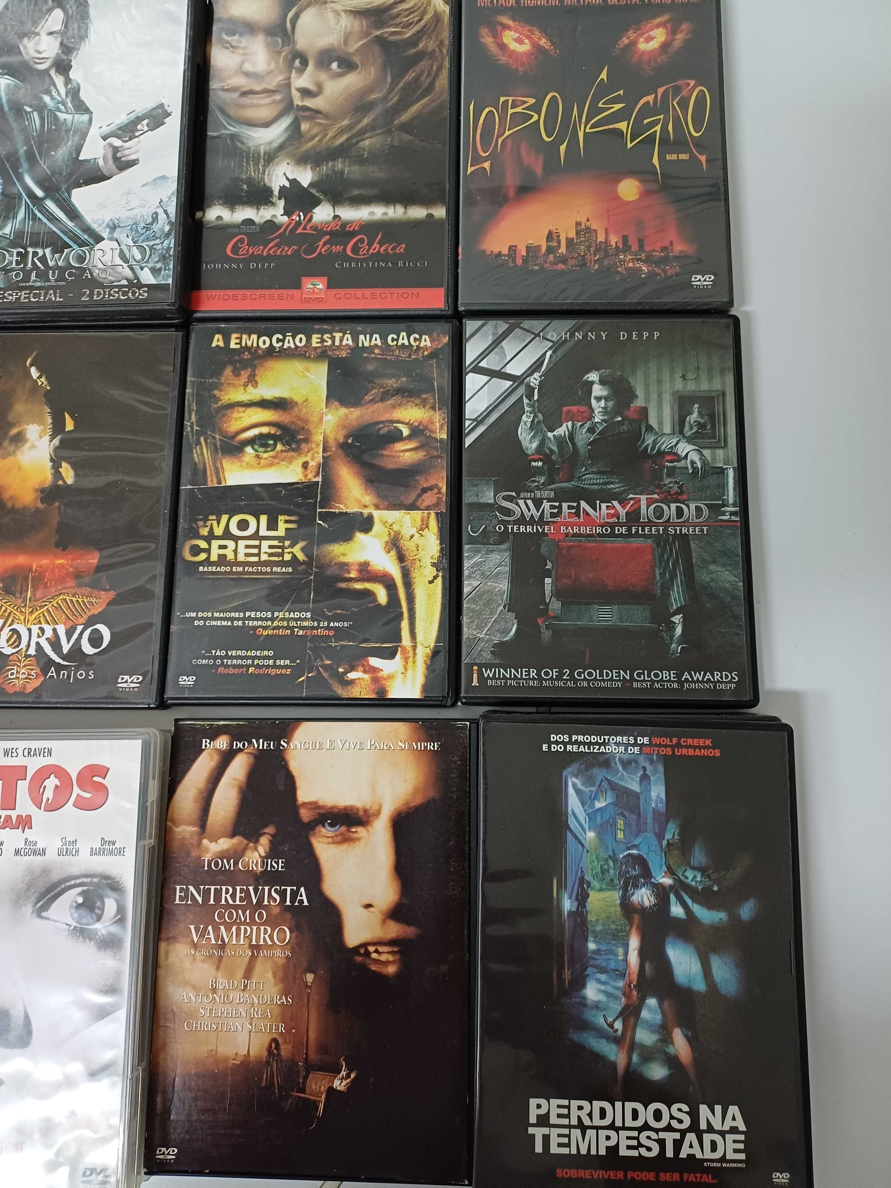 Dvd's de Filmes de Terror 20 unidades originais