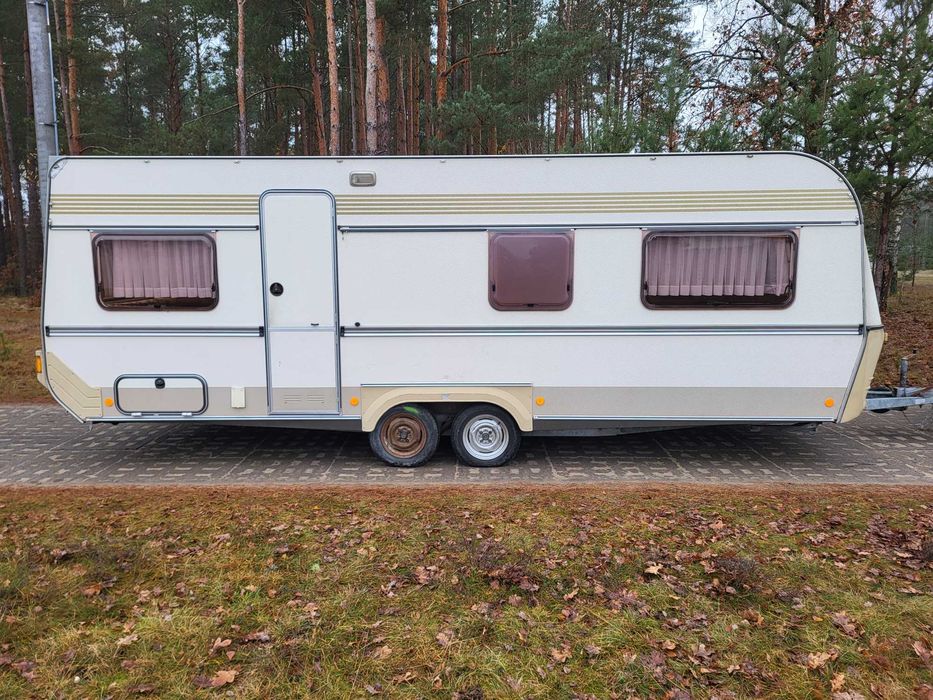 Przyczepa kempingowa Fendt z dokumentami z Niemiec możliwość transport