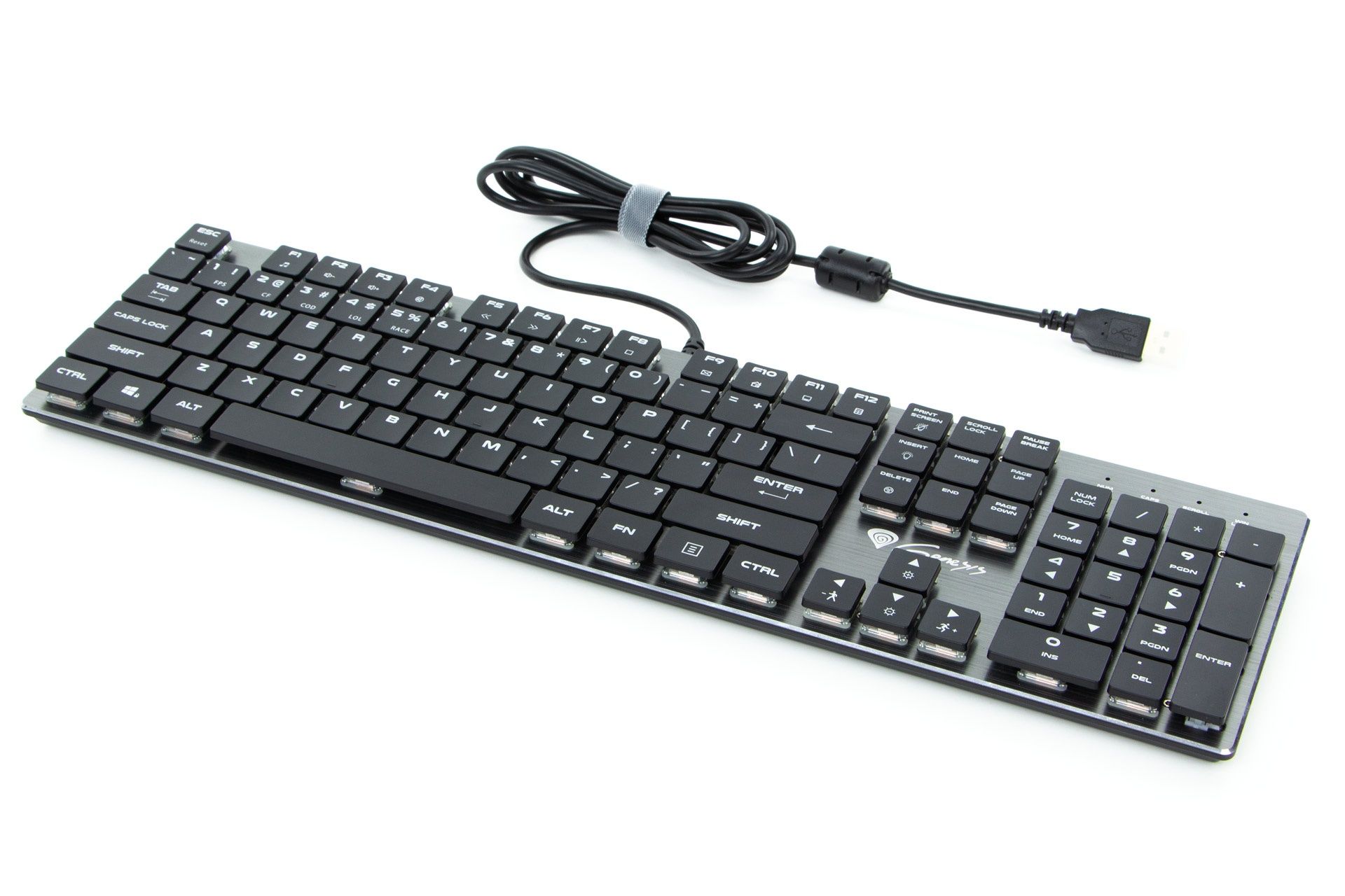 Klawiatura Genesis Thor 420 RGB - Nowa, okazja!