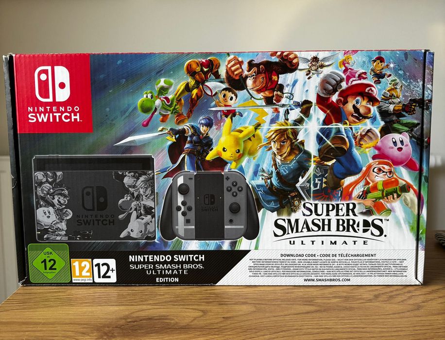 Nintendo Switch Super Smash Bros. Ultimate Edition oraz dodatki