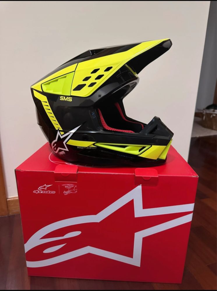 Capacete Alpinestars 2024 M NOVO