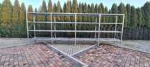 Regały magazynowe z demontażu 60gł x 180 x250cm ocynkowany Metalsisem