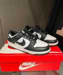 Buty NikeDunkLow White Black Panda Moda Obuwie sportowe rozmiar.38.5