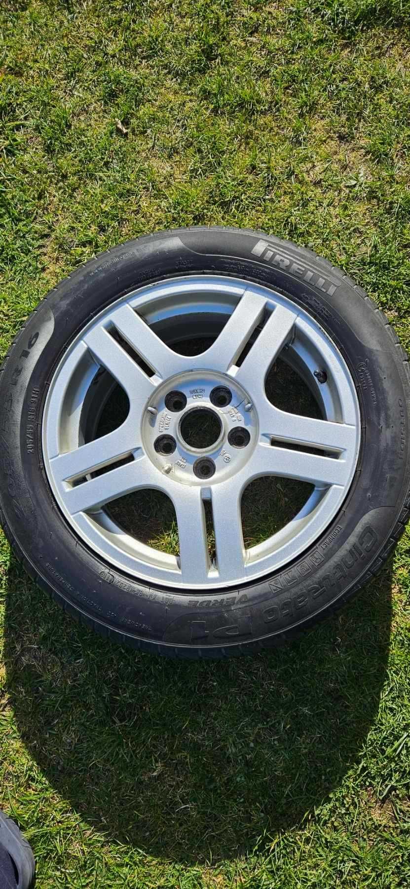 4x koła (felgi aluminiowe+opony) VW Passat B5 16" 205/55/R16