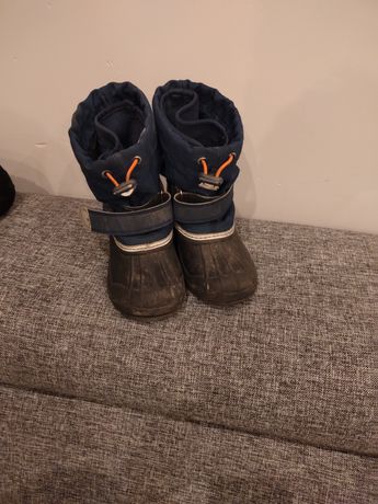 Śniegowce, buty na zimę dla chłopca rozmiar 27