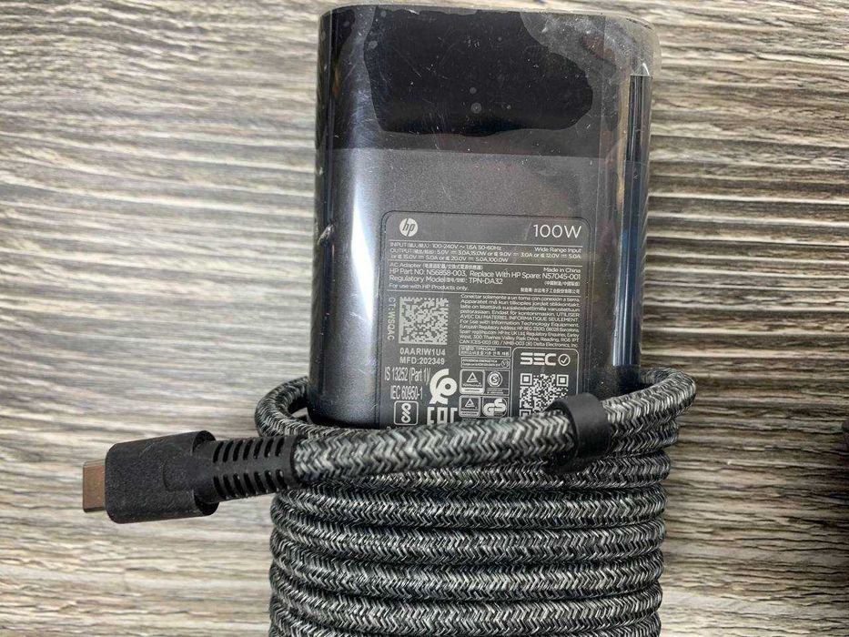 Блок живлення DELL TypeС 65W 165W USB-C HP 100W тайп сі ОРИГІНАЛ