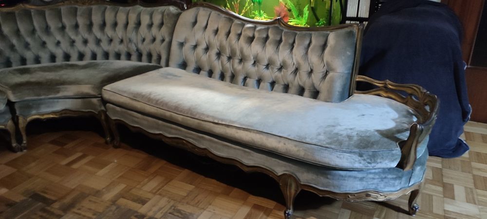 Sofá vintage único importado dos Estados Unidos lindo vendo ou troco