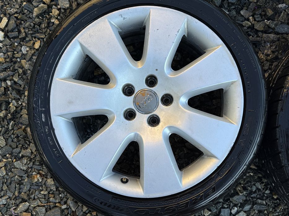ALUFELGI Oryginalne Audi A6 C6 A8 D3 A4 B7 18 cali ET48 8J 57.1 5x112
