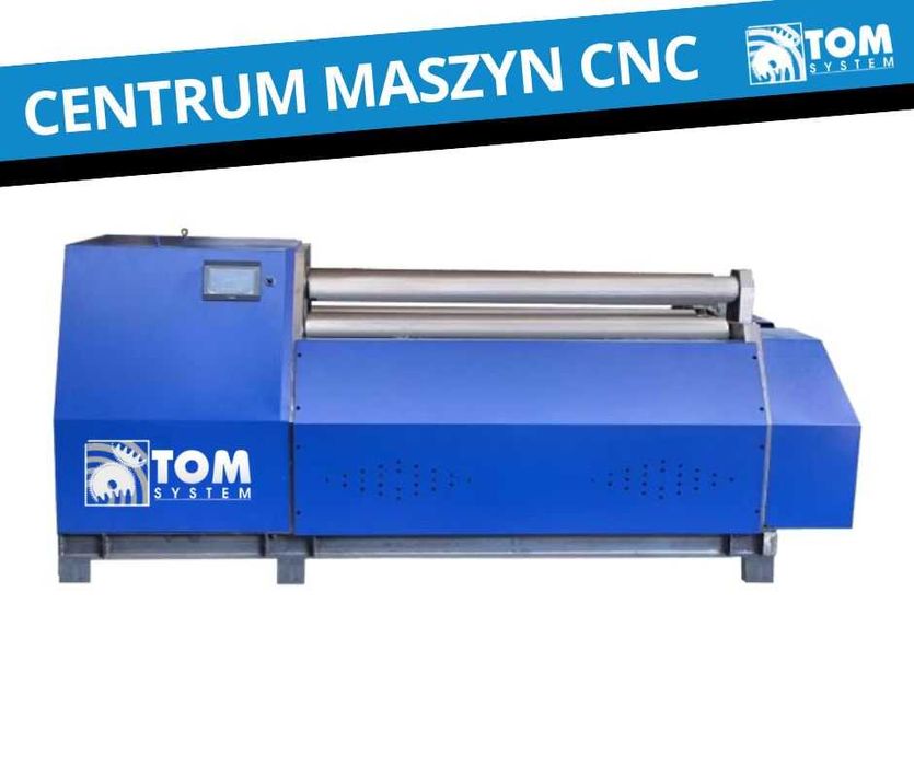 Walcarka CNC 4-rolkowa 1100x3mm Servo