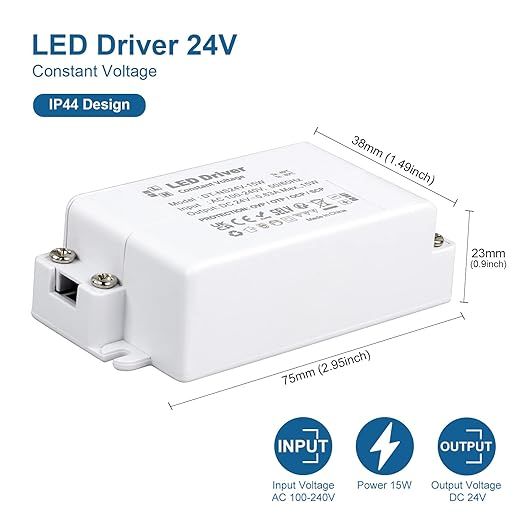 led driver transformator stałonapięciowy do żarówek vv