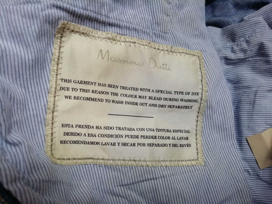 Klasyczne męskie dżinsy Massimo Dutti Casual Fit rozmiar 42