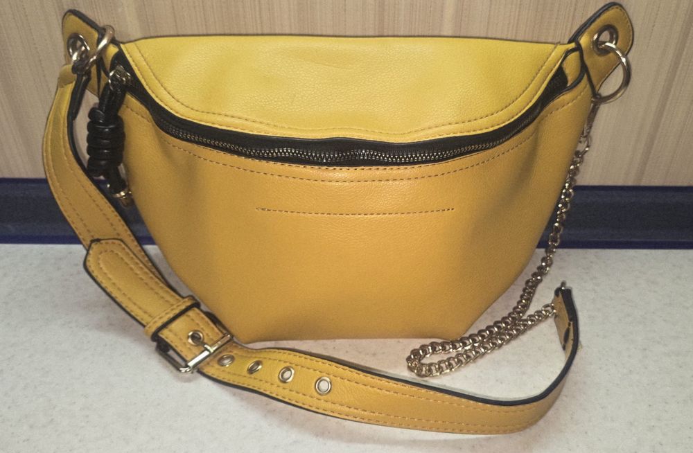 Сумка жіноча бананка,  еко шкіра