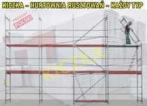 RUSZTOWANIA ELEWACYJNE Fasadowe Poznańskie Modułowe RUSZTOWANIE ~150m2