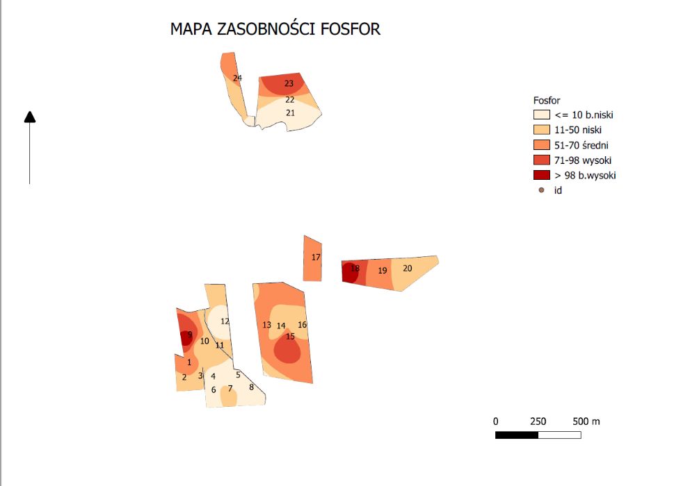 Mapa zasobności gleby, badanie gleby, pobieranie gleby