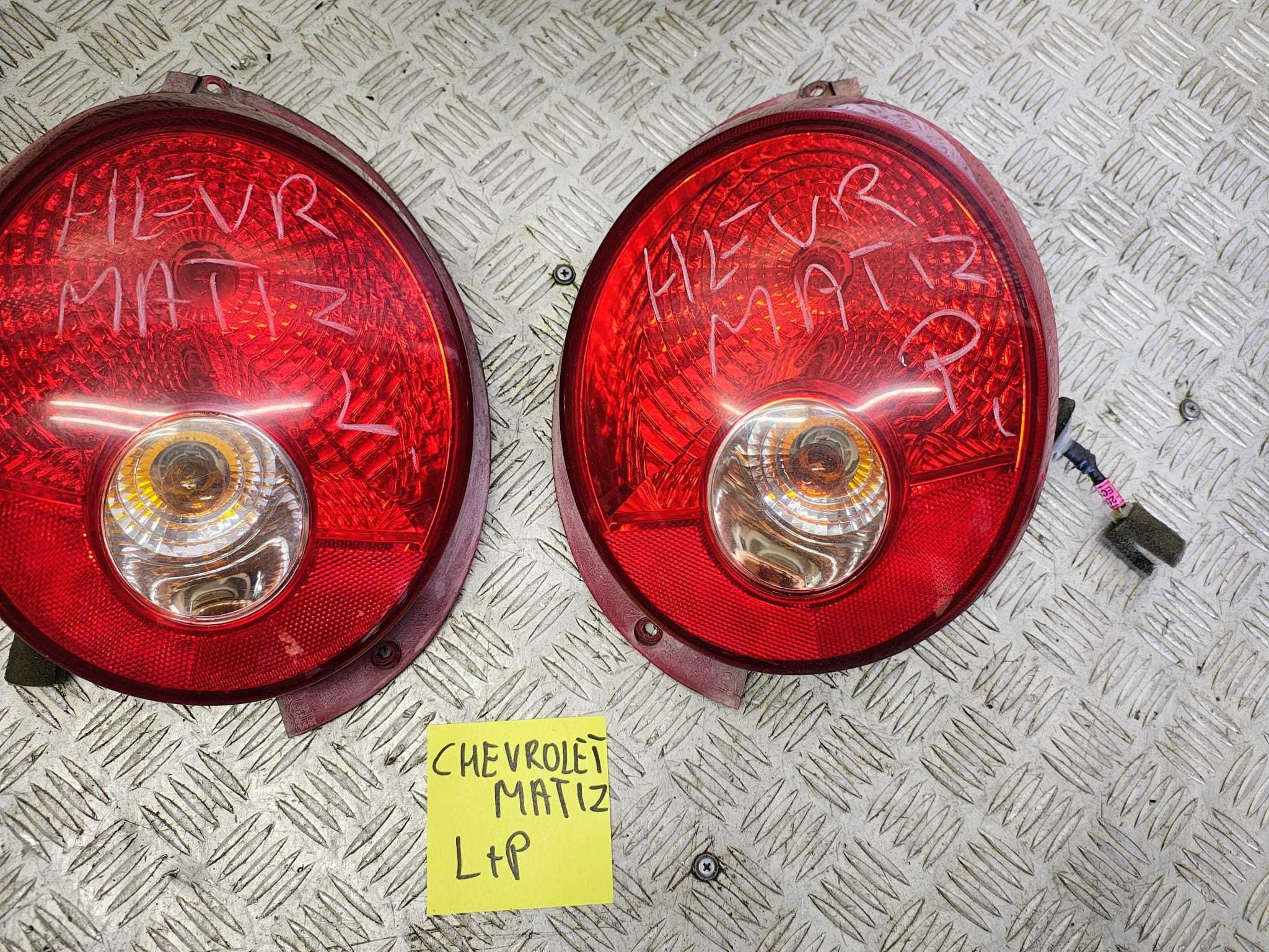 lampa tylna tył  lewa prawa chevrolet matiz