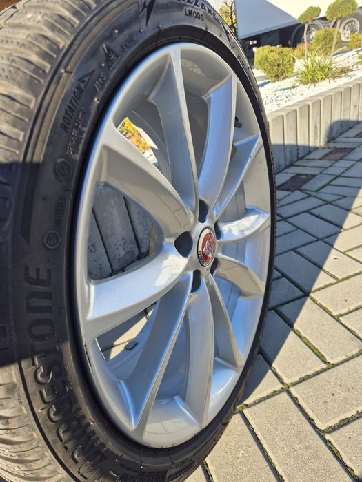 Koła zimowe Jaguar 19" komplet oryginalne stan bardzo dobry z oponami