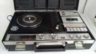 aparelhagem portátil Sanyo anos 70