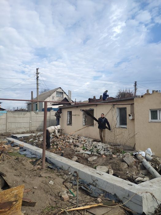 Демонтаж всего. Уборка участка. Земляные работы. Вывоз мусора