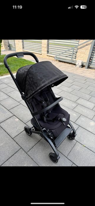 Wozek spacerowy Joolz aer + lampart czarny edycja limitowana