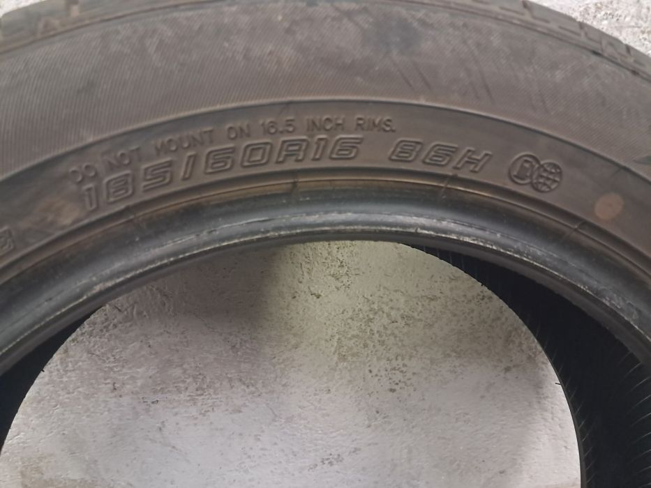 185/60R16 Opony Jak Nowe Dunlop 7mm 2023rok