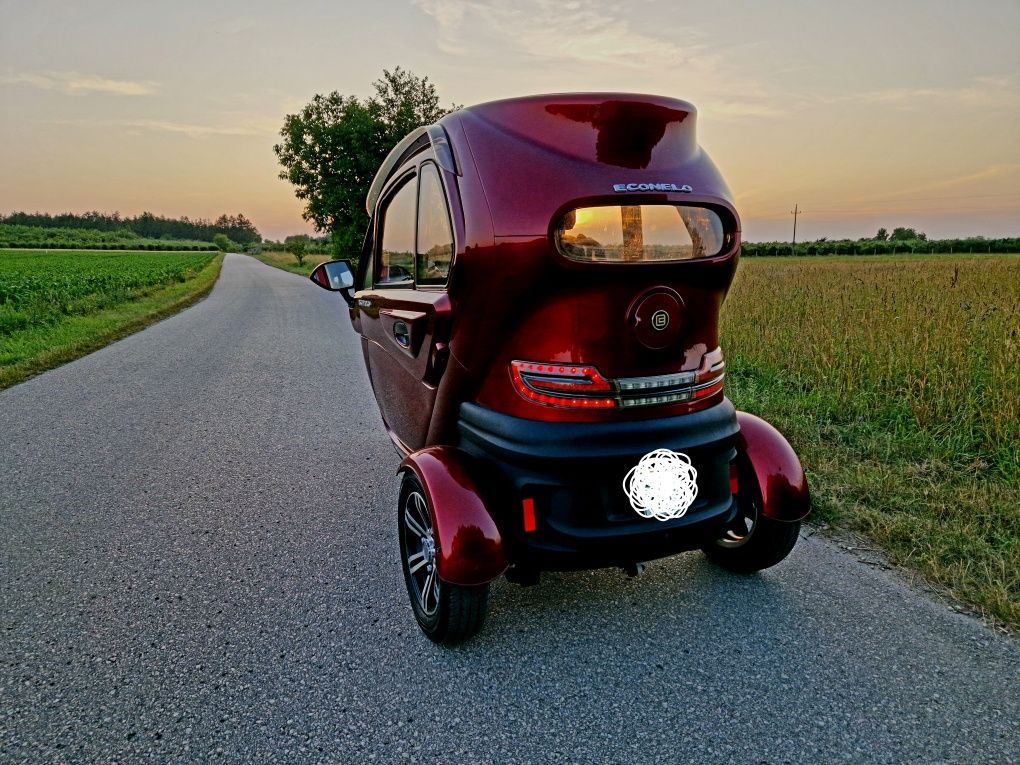 Econelo F1 skuter elektryczny bez prawa jazdy (microcar, aixam)