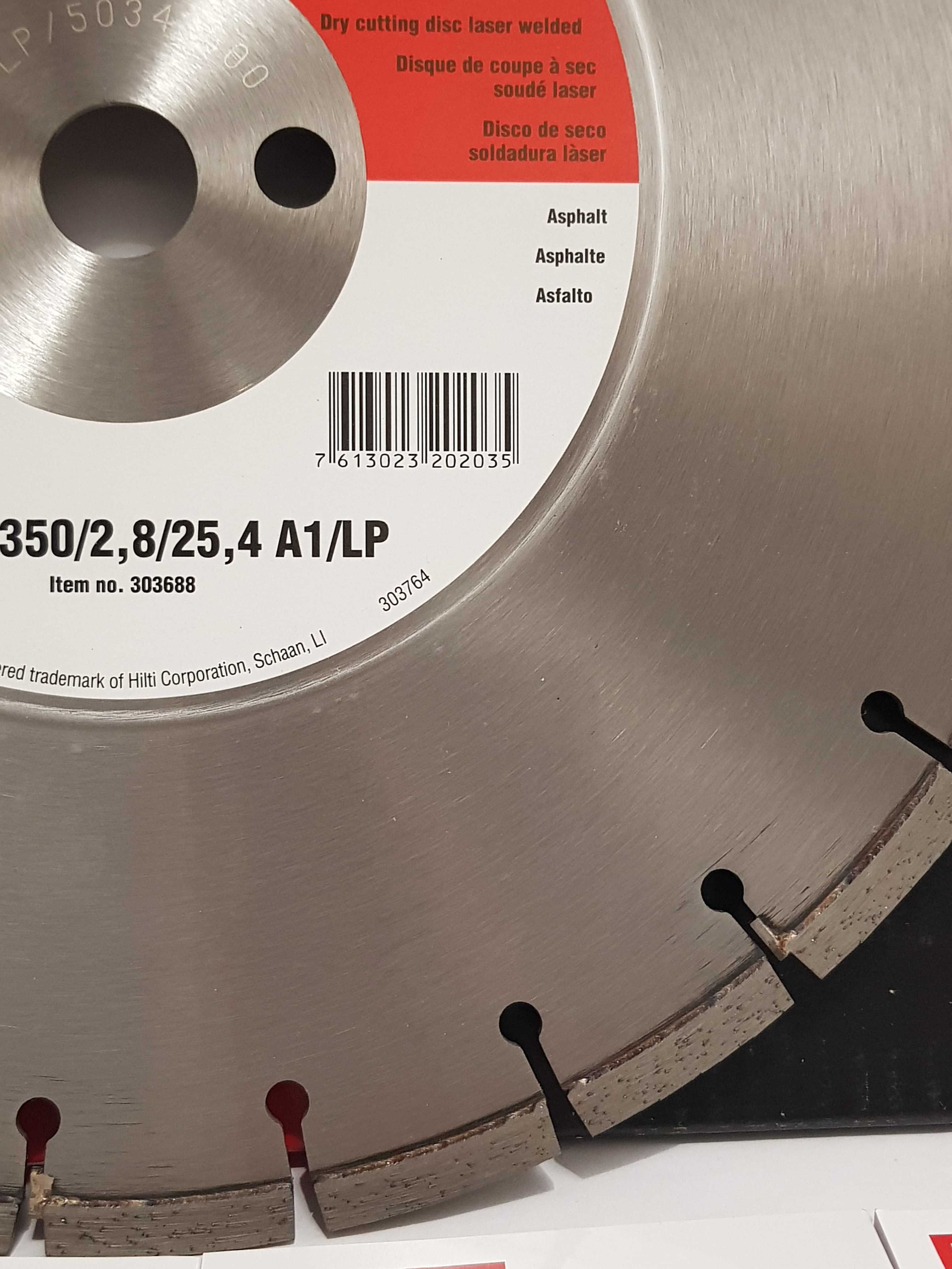 Tarcza do asfaltu HILTI DS-BW 350/2,8/25,4-A1/LP pila przecinarka 350