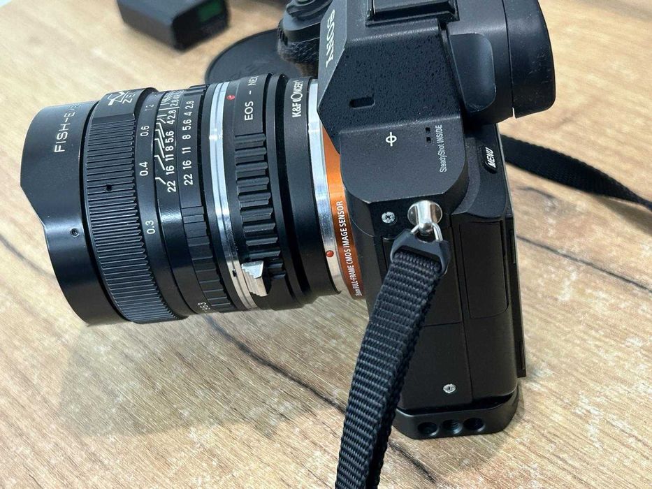 Aparat cyfrowy Sony Alpha II 24MPX  3x akumulator  ładowarka