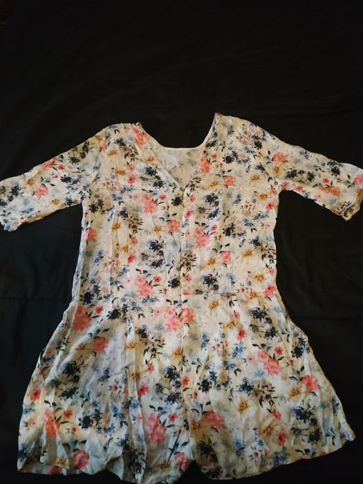 Macacão de manga curta