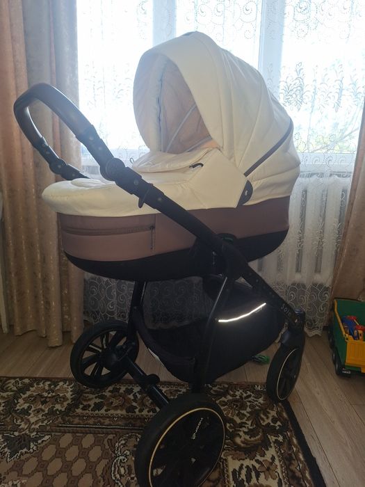 Дитячий візок б/у Nordi Sole 3в1 гарний стан
