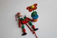 Деревянные игрушки Пиноккио марионетка Буратино Танцующий цветок