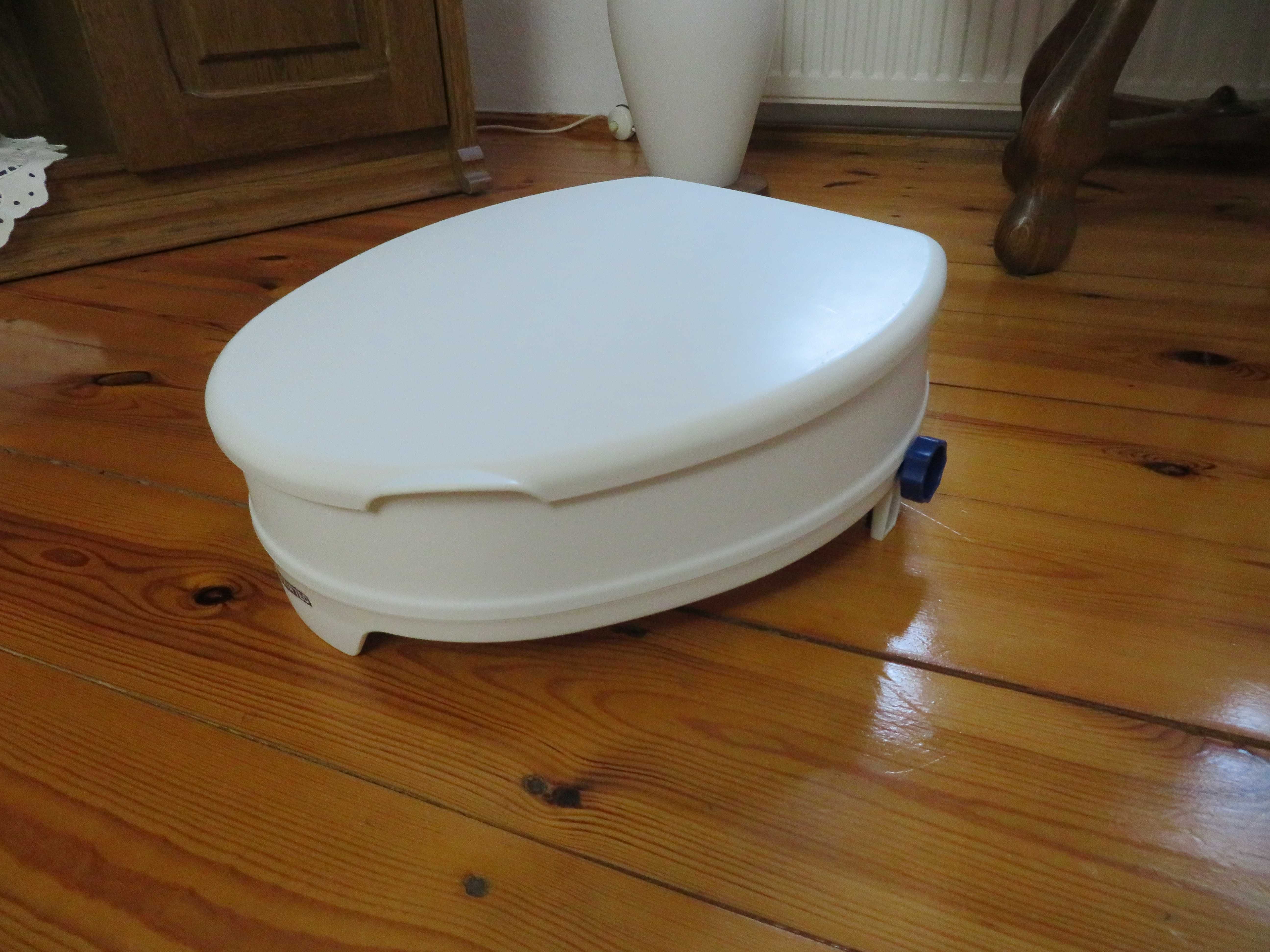 NASADKA na toaletę WC nakładka  SOLIDNA 225kg