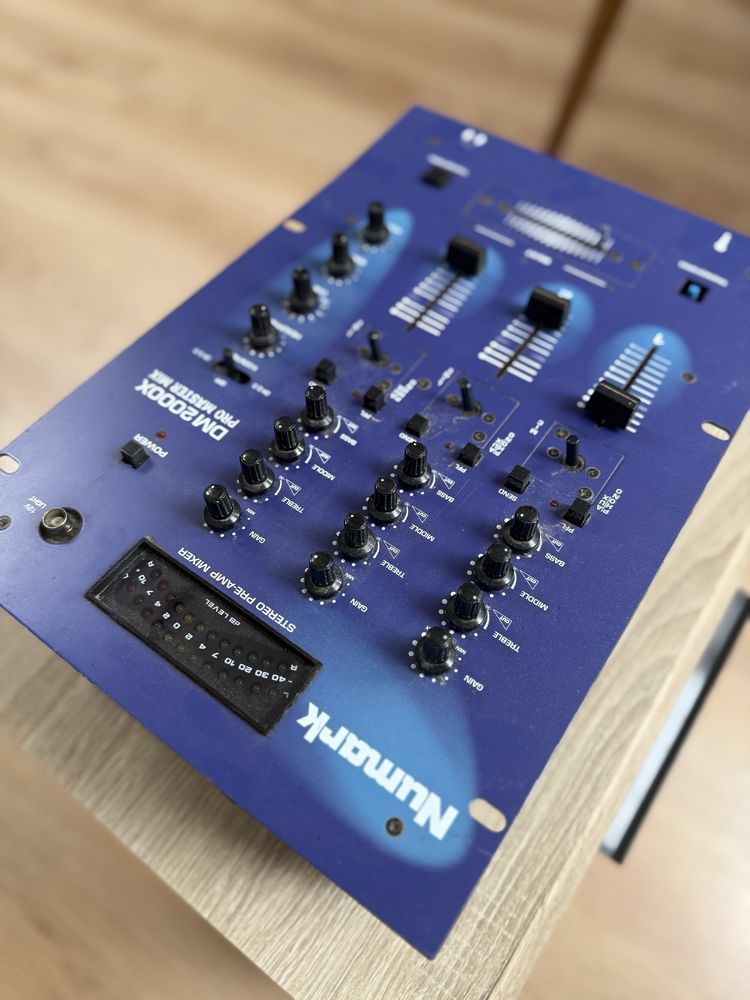 Mikser Numark Dm 2000 X Dj Mixer Pro Master Mix Scratch Crossfader Old