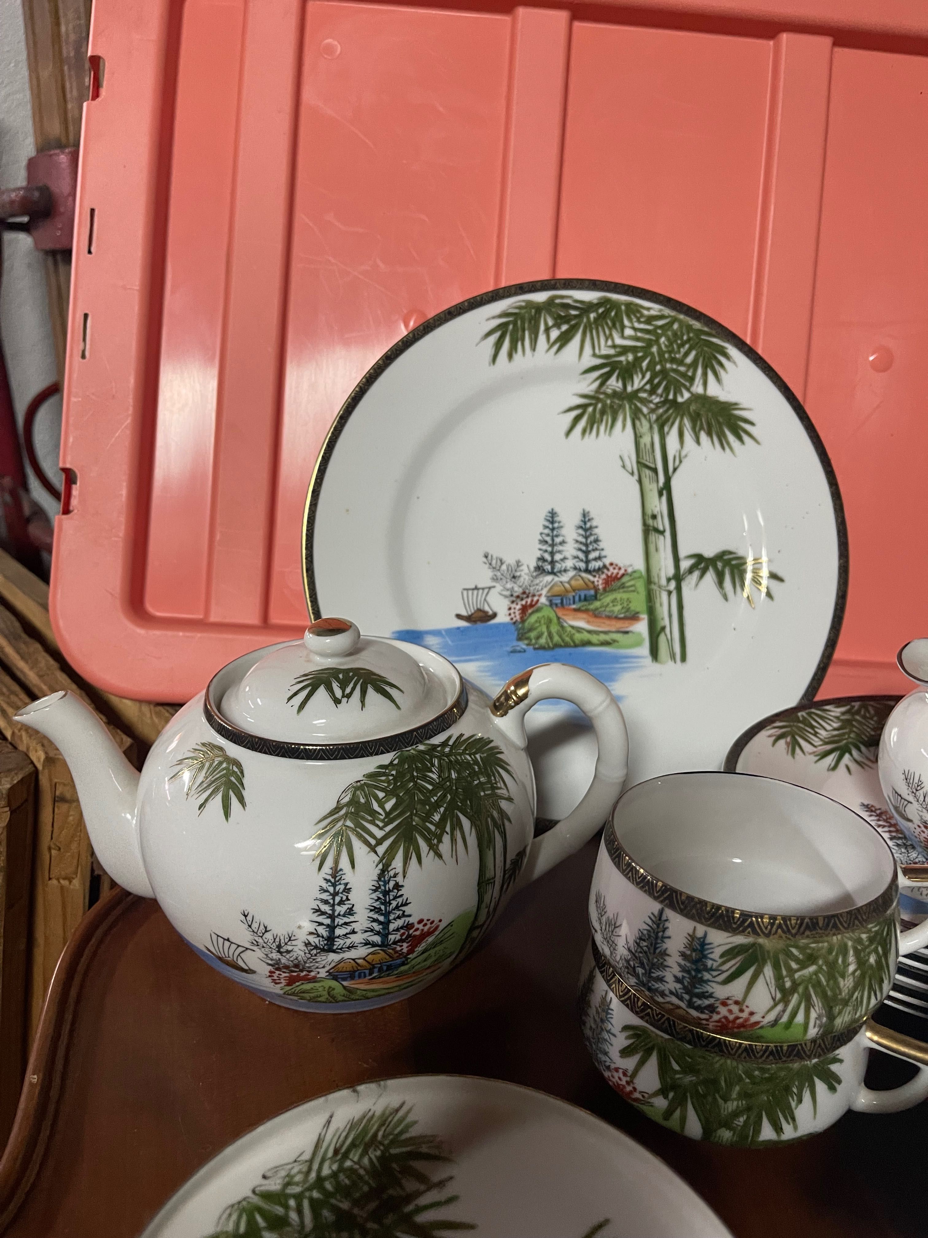 Conjunto de chá chinês