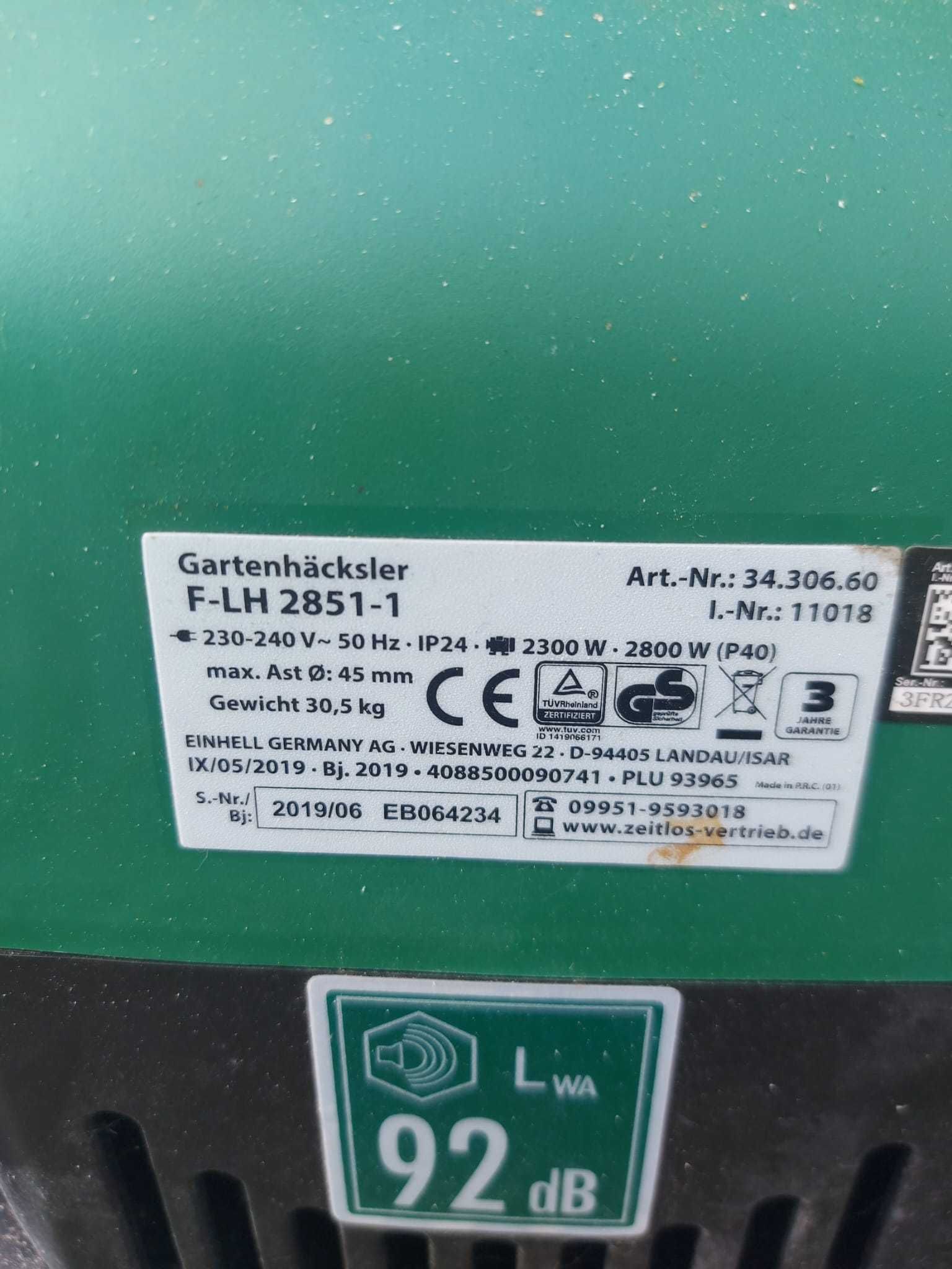 Sprzedam rozdrabniacz do gałęzi