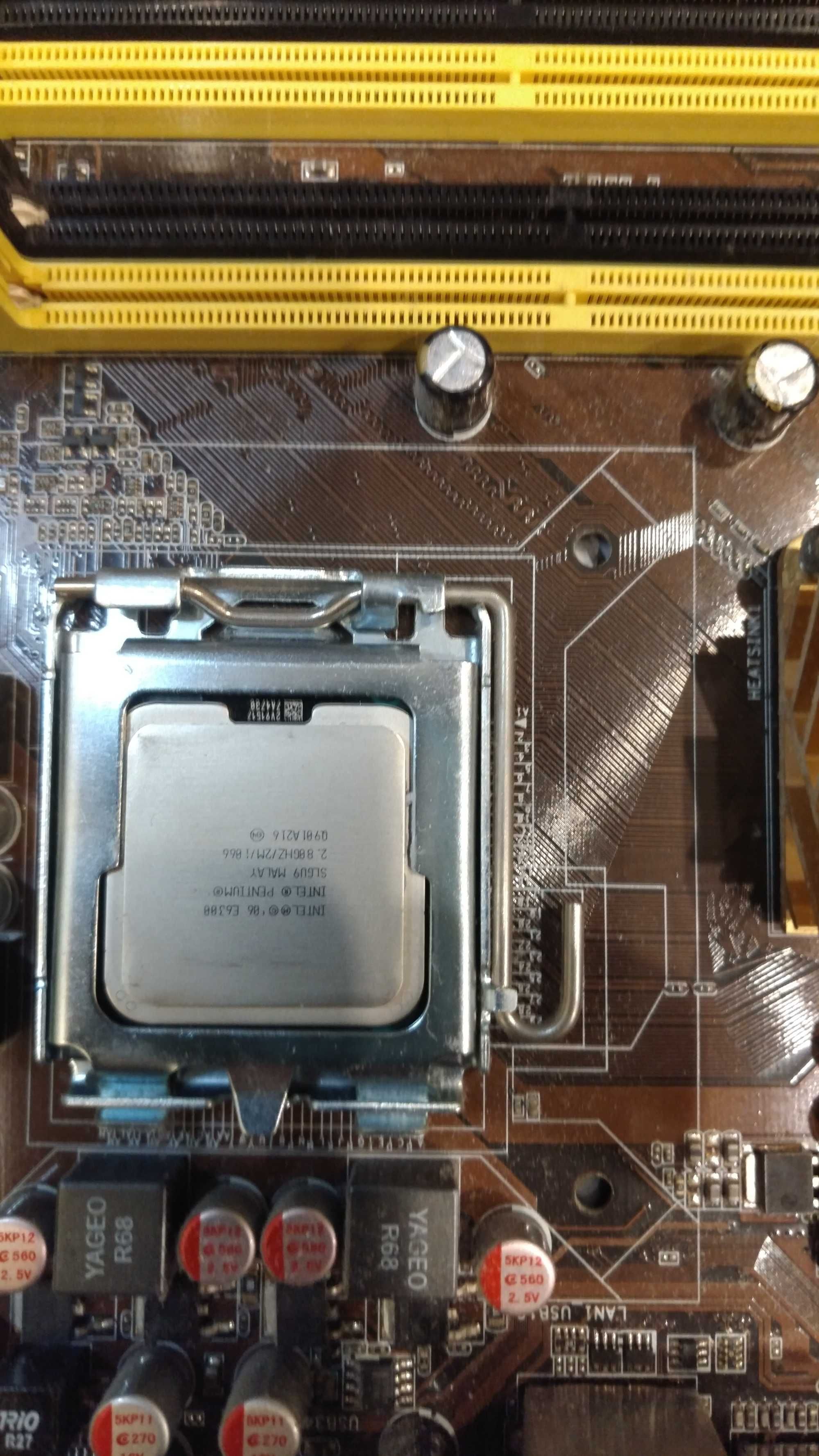Płyta główna Asus P5Q-SE2 z procesorem Intel Pentium E 6300 2,80 GHz