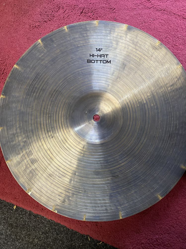 Zultan 14" Hi-Hat "dalge" Dark Matter