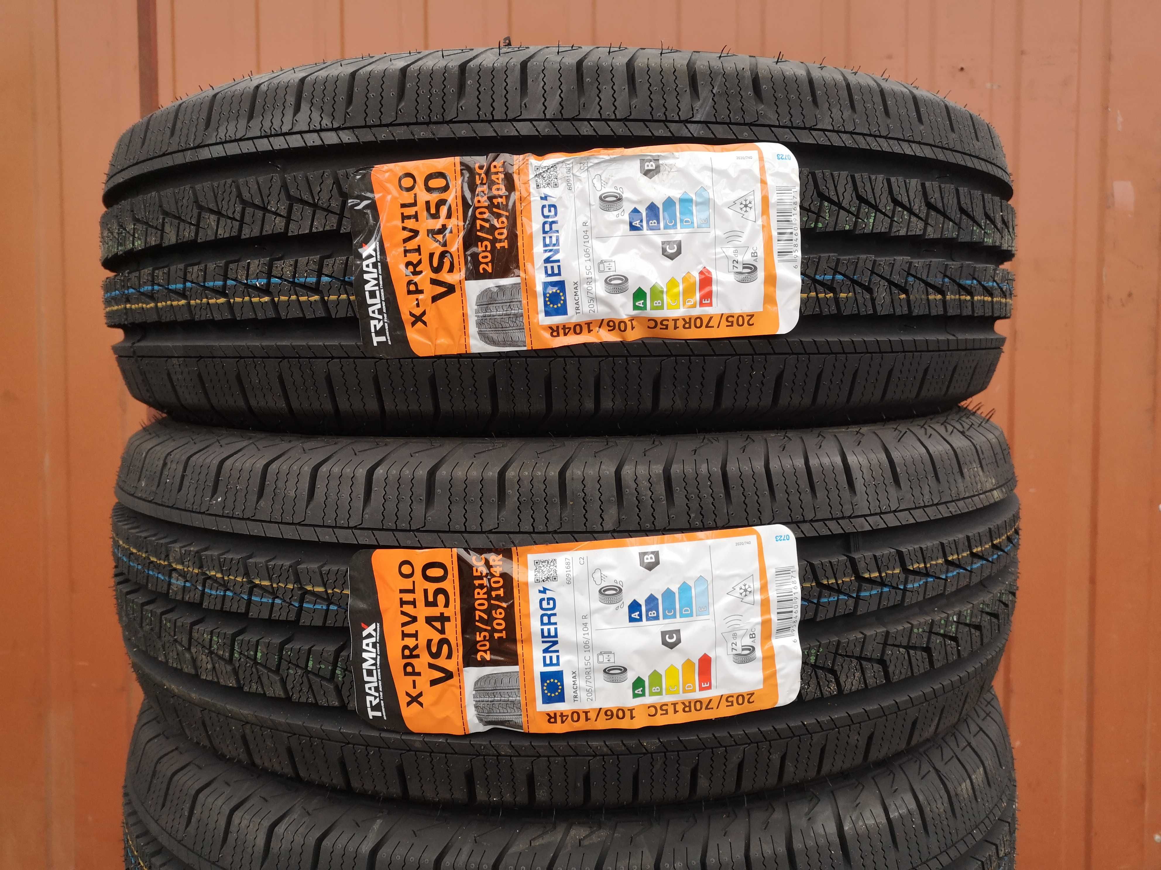 205/70 R15C 106/104 R - Tracmax X-Privilo VS450 (2 sztuki) NOWE