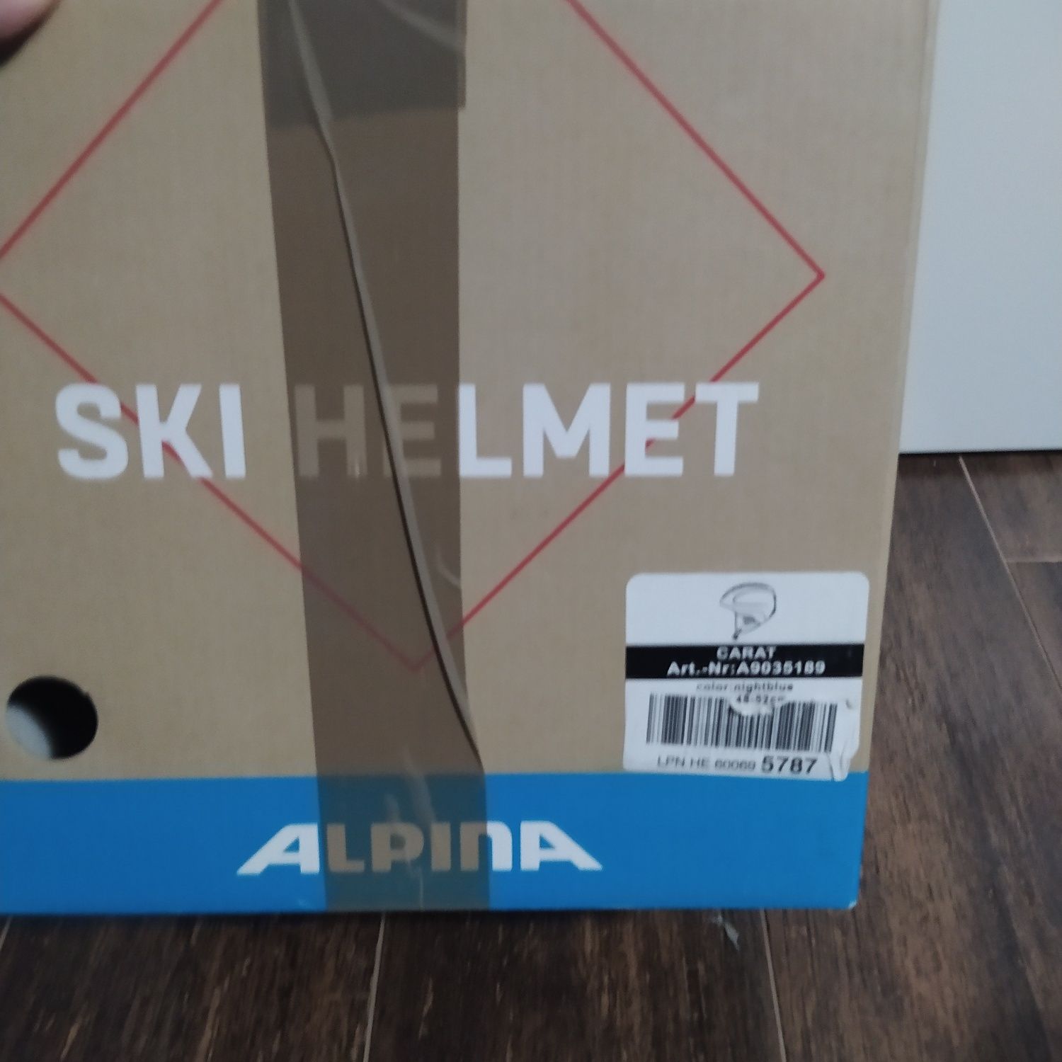 Kask Alpina S 48-52 cm odcienie niebieskiego