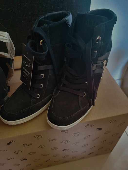 Sneakersy botki tommy hilfiger