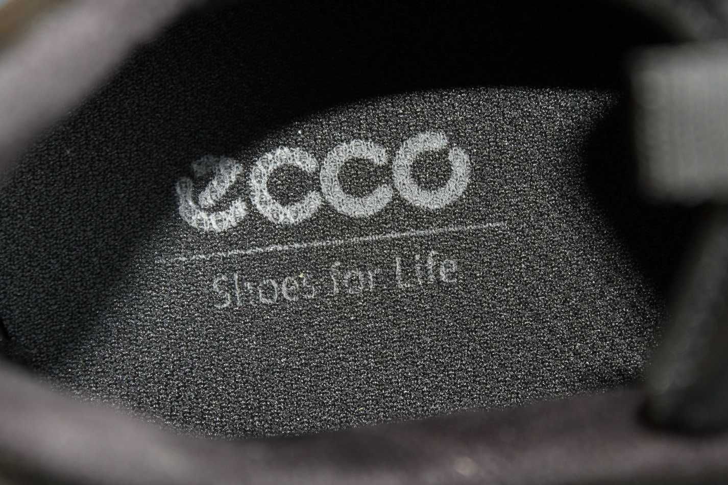 ECCO - кожаные кроссовки туфли кеды кросівки с Gore-Tex.(20-94чер.)