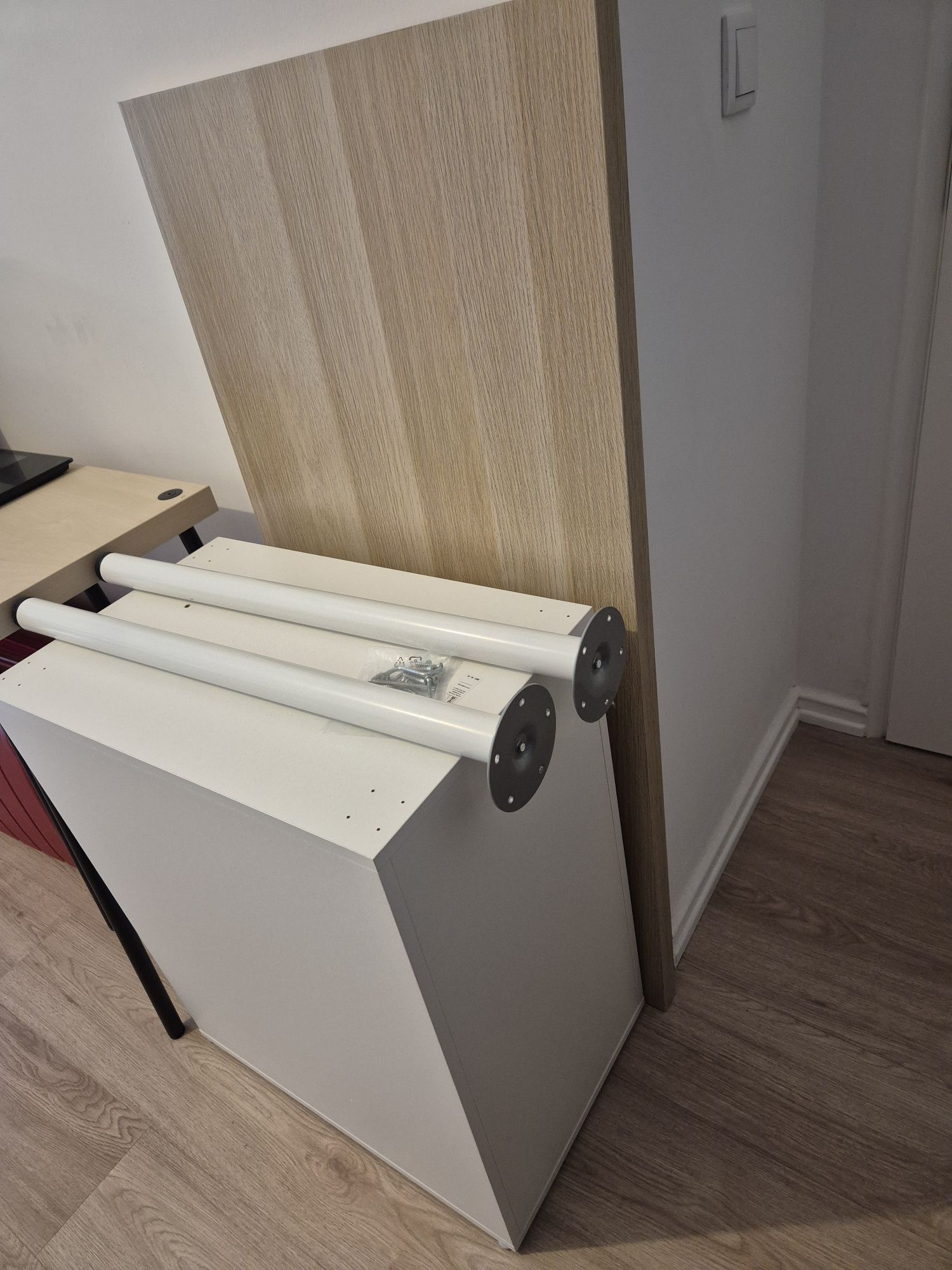 Lagkapten/alex Ikea Secretária com modulo de arrumação como novo!