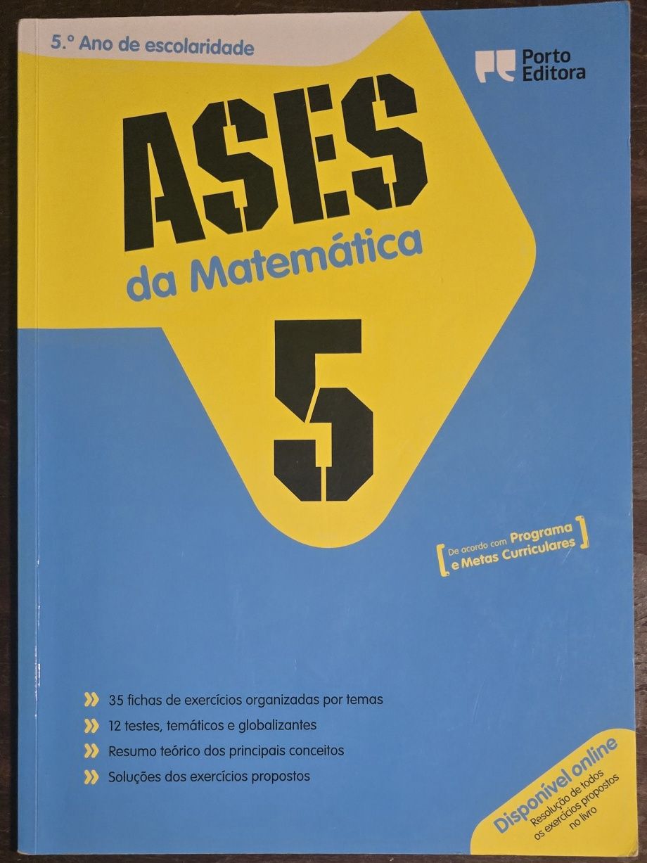 Ases da Matemática 5 - Manual de aluno 5⁰ ano
